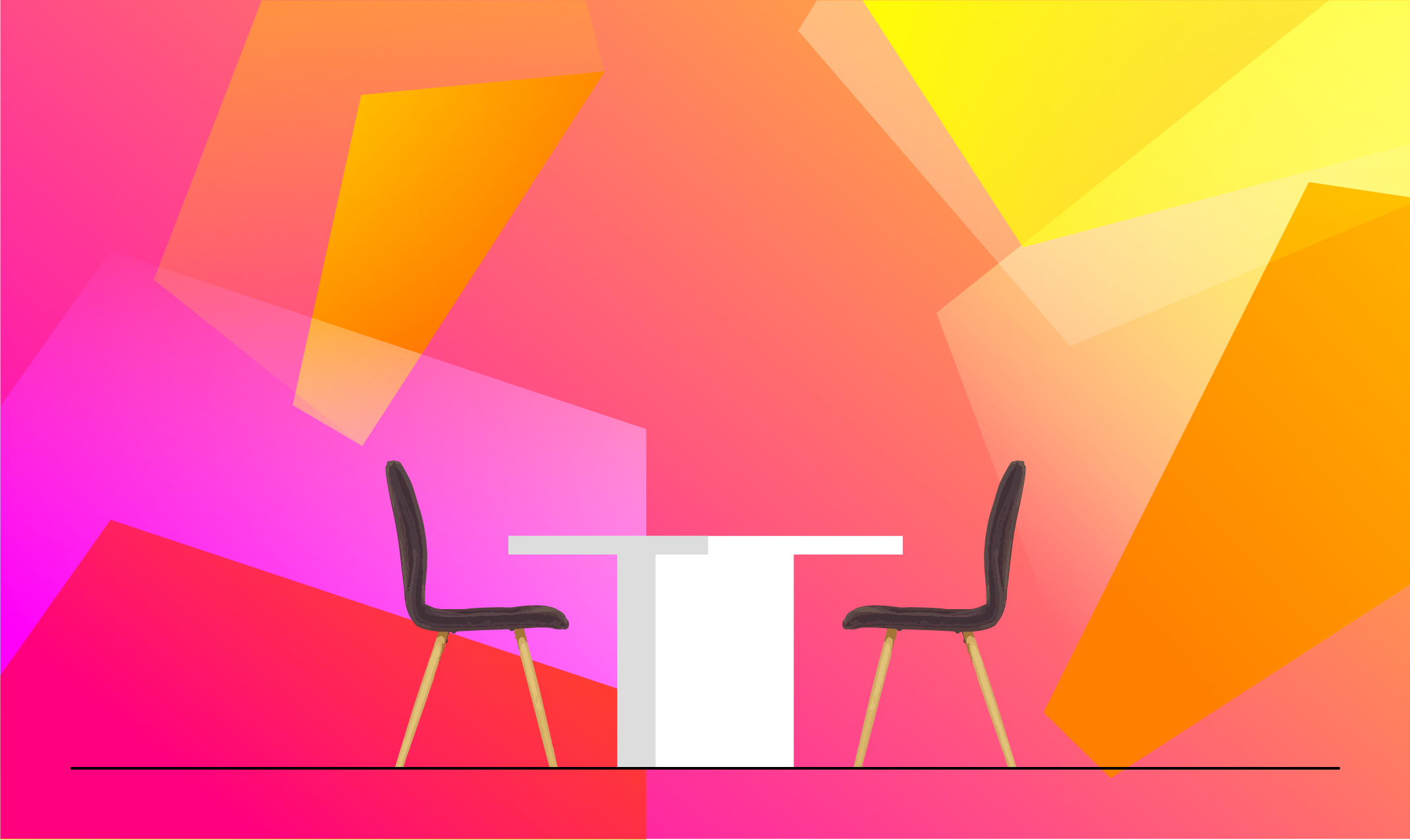 Office wallpaper illustrations