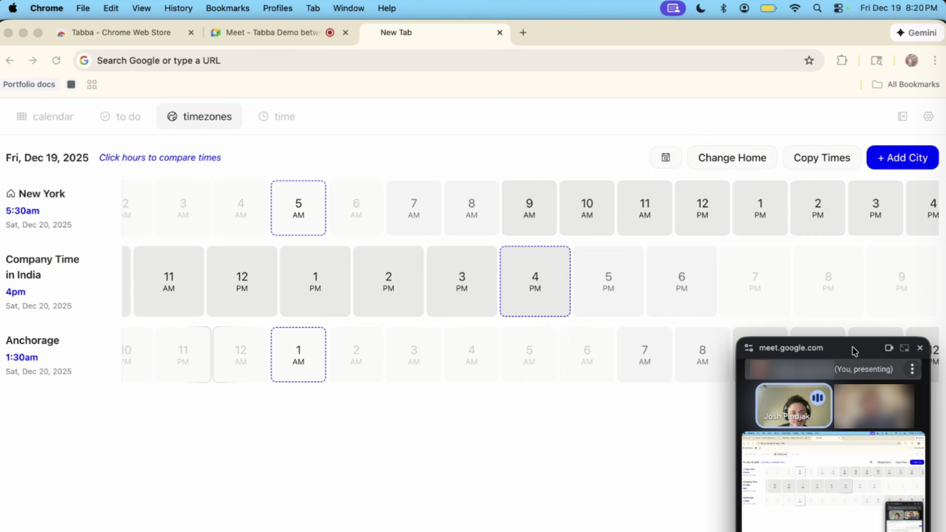 Notes from Tabba beta testing sessions with testers on Google Meet